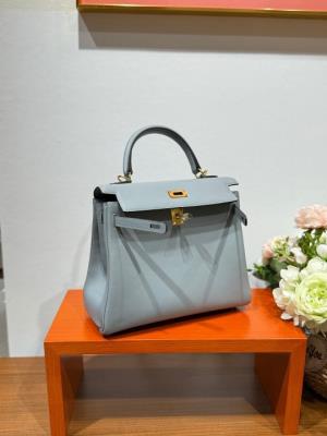 wholesale quality hermes kelly 25 swift p0 gris pantin
